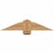 Ekena Millwork Eugene Smooth Timber Gable Bracket, Western Red Cedar, 36"W x 7"H x 3 1/2"D x 5 1/2"F, 5/12 Pitch GBW036X07X0406EUG00SWR - alternate 1